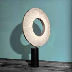 Iron & Fabric Table Lamp