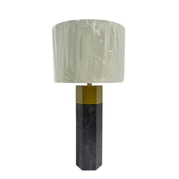 Leather Table Lamp