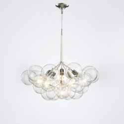 20 glass balls chandelier