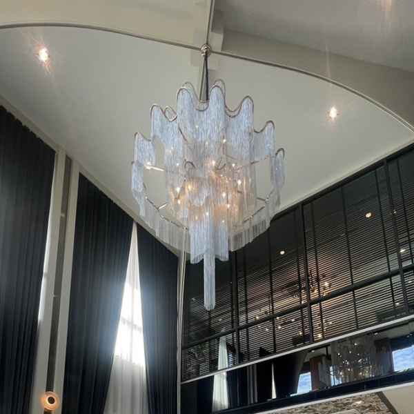 Glass Chandelier