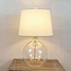 Glass Table Lamp