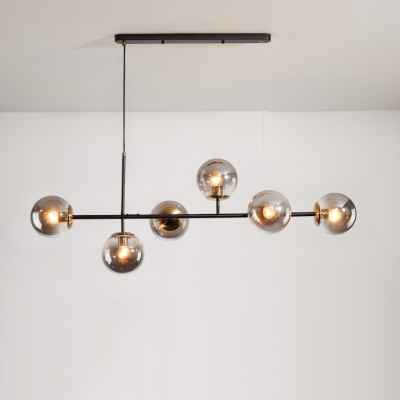 6Glass Balls Pendant Lamp