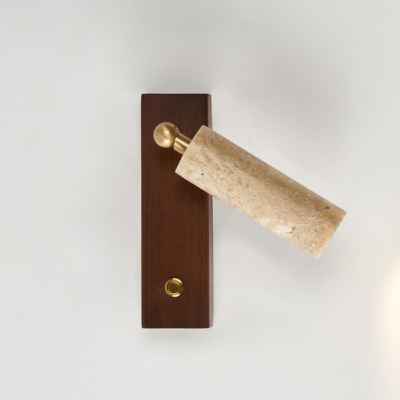 Travertine Wall Lamp