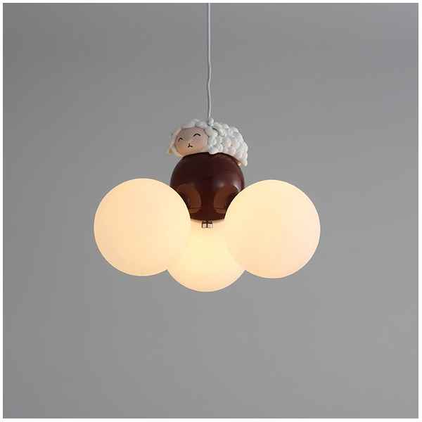 PE Balls&Resin Pendant Lamp