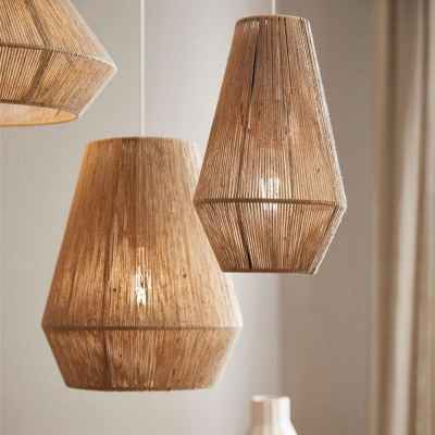 Hemp Rope Pendant Lamp