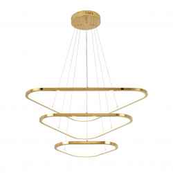 3Layers S.Steel Chandelier