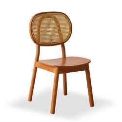 Rattan&Wooden Dining Chair