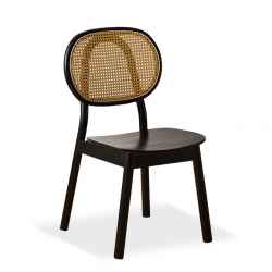 Rattan&Wooden Dining Chair