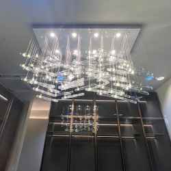 Glass Chandelier