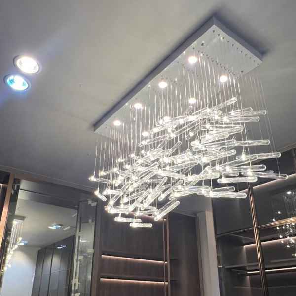 Glass Chandelier