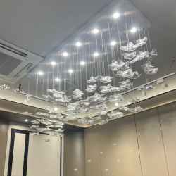 Glass Chandelier