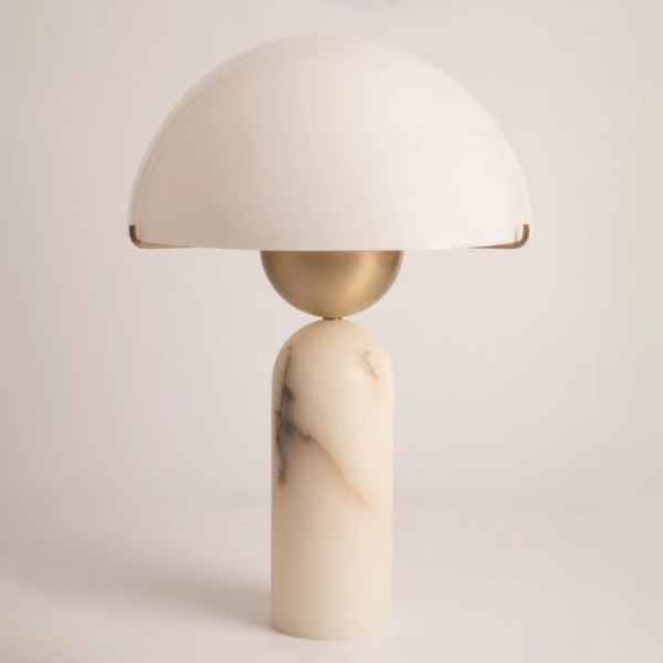 Glass&Marble Table Lamp