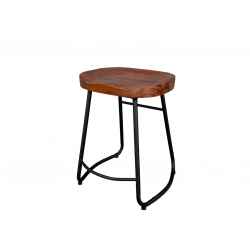 Wood&Iron Stool