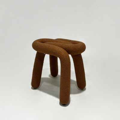 Lamb Velvet Stool