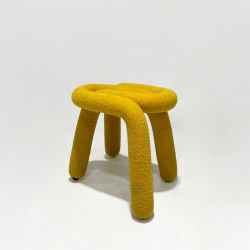 Lamb Velvet Stool