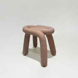 Lamb Velvet Stool