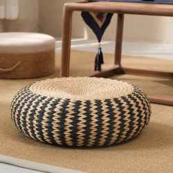 Woven Futon Cushion Stool