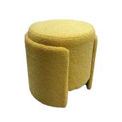 Lamb Velvet Dressing Stool