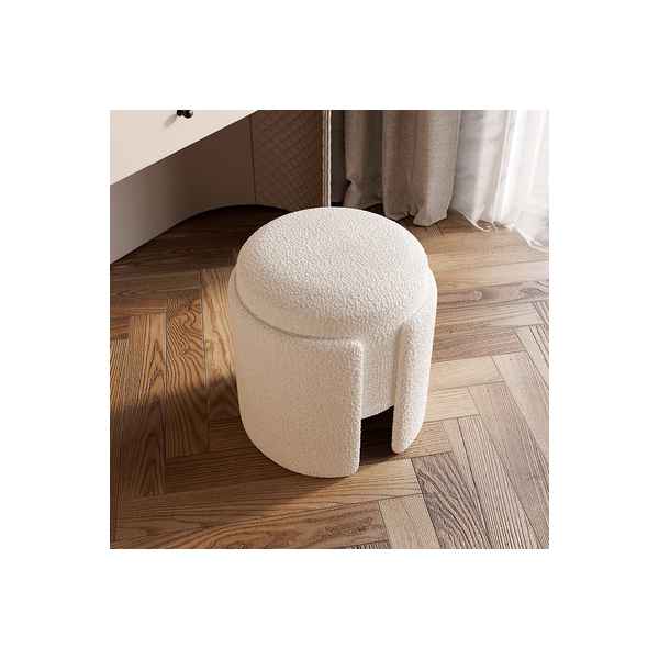 Lamb Velvet Dressing Stool