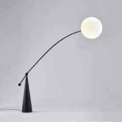 Metal&PP Ball Floor Lamp