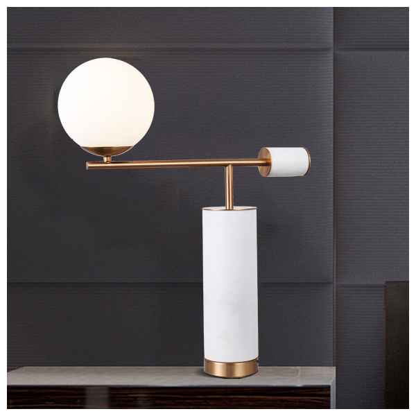 Marble&Iron Table Lamp