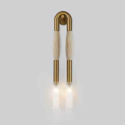 S.Steel Glass Wall Lamp