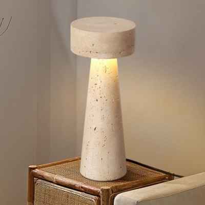 Travertine Table Lamp