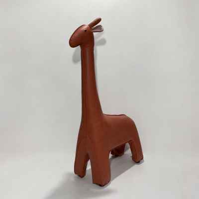 PU Leather Giraffe Stool