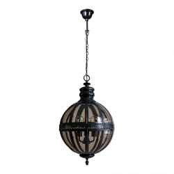 glass ball pendant lamp