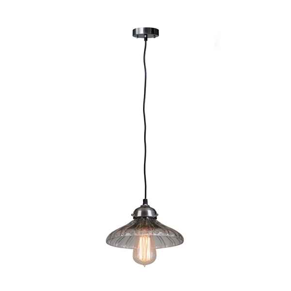 small glass pendant lamp