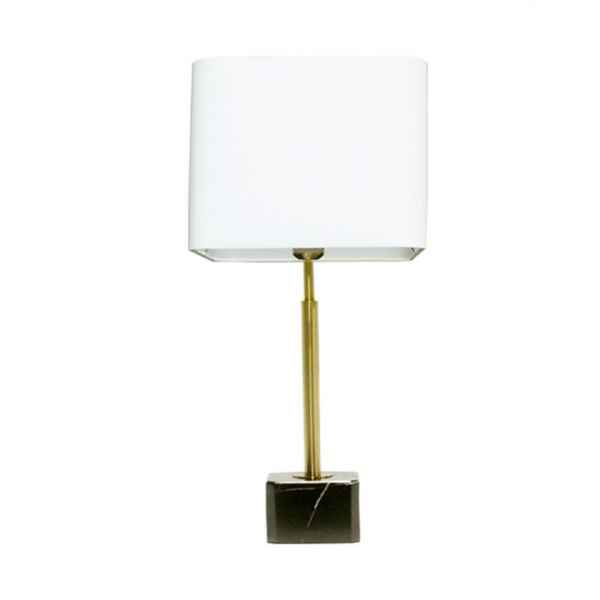 Black Marble Table Lamp