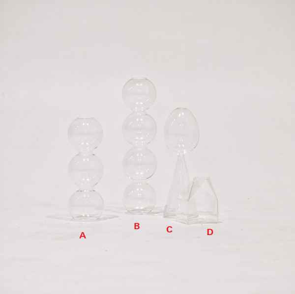 GLASS VASE - CLEAR