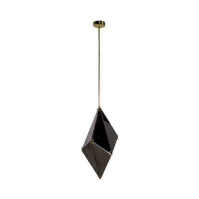 Smoked Glass Pendant Lamp