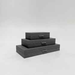 Leather Box Set Of 3