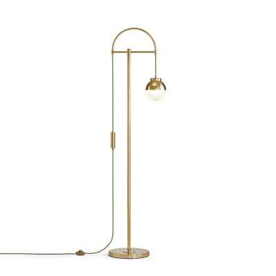 Metal Floor Lamp-Gold