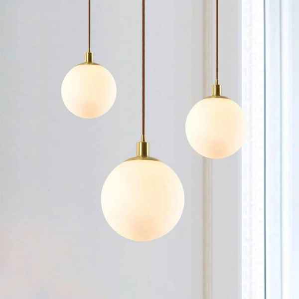 Glass Ball Pendant Lamp