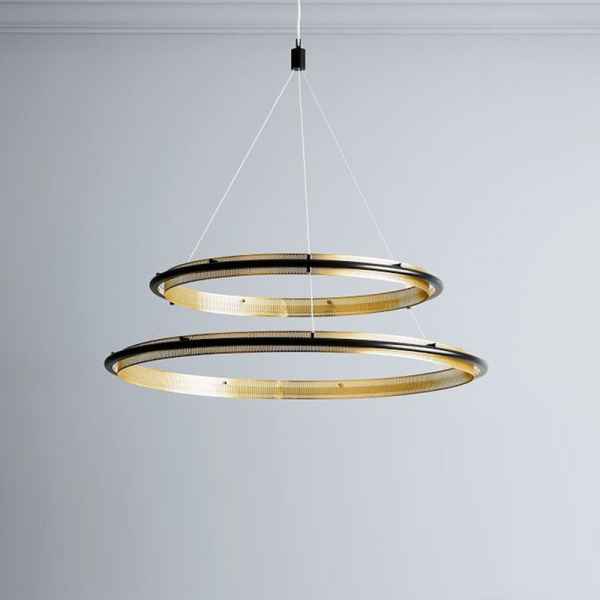 2 Rings Chandelier